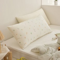 shez Home 純棉靠枕含枕芯, 親愛的象牙