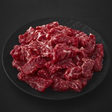 한우 정육 1++등급 세절 국거리용 (냉장), 1개, 300g