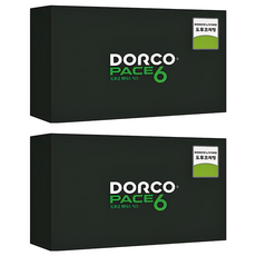 DORCO 多可樂客 PACE 6 刮鬍刀片, 12件, 2個