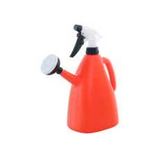 엠제이 텃밭 원예 화분 분무기 오렌지 1L, 1개