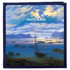 allode 擁抱自然的風景 黏貼式相簿 02 晚霞海灘, 白色, 20張