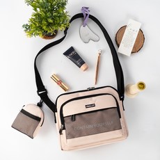 jeballot 拉特里斯斜背包, 粉色