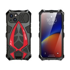 바라보고 바르샤바 메탈 범퍼 휴대폰 케이스