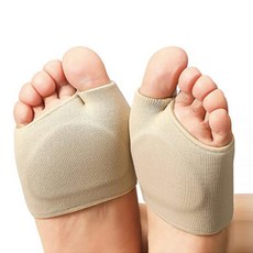 前掌墊 鞋墊 前掌矽膠保護墊 雙腳套 白色 L, 1套