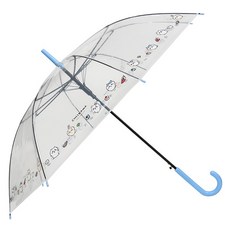 吉伊卡哇 兒童用自動長柄傘 60Funny POE-80004