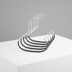 防滑帽用迷你衣架, 5個, 黑色