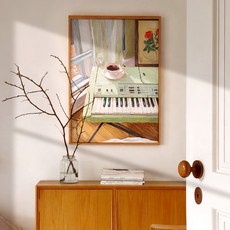 居家咖啡廳海報 午後的旋律