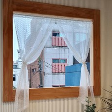 Keoteungeurigo 遮蔽簾 遮擋簾 魔鬼氈 開叉式 窗簾, 泡泡