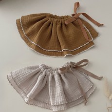 HARAROI 嬰幼兒荷葉邊蝴蝶結圍兜2件組