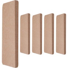 防滑樓梯墊, 淺褐色, 5個