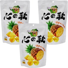 鳳梨軟糖, 3包, 180g