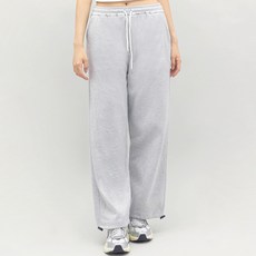 Elsso 女款刷毛寬版抽繩兩穿束口運動褲