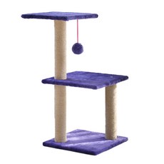 日常朋友躲貓貓貓咪跳跳床 鈴鐺型, 紫色, 1個