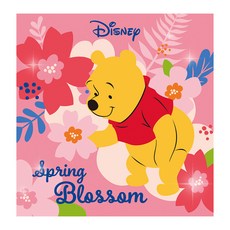 迪士尼公主DIY鑽石畫組 20*20cm, 粉紅色的花朵, 1個