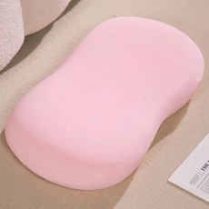 뉴리스 아이스실크 경추 목이편한 메모리폼 여름 베개, 사쿠라 핑크, 1개