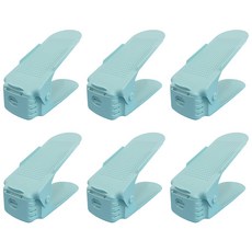 jachwnamnyeo 簡約素色鞋架, 6個, 藍色