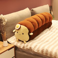 통통 후라이 장식 식빵 인형 쿠션, 탄통식빵