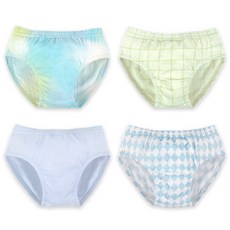메이키즈 남아용 쁘띠 바나나 삼각팬티 4종 세트