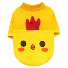 DogDog 寵物啾啾T恤, 黃色