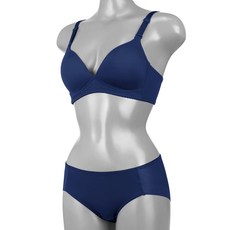 VOLISH 模杯無鋼圈塑身內衣褲套組 1035S