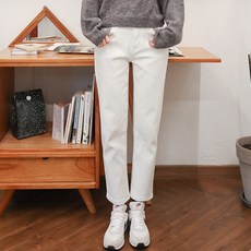 수비진 여성용 융기모 배기핏 청바지 SP7172