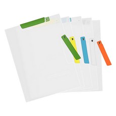 Modernat 雙向夾式文件夾 A3 A4 5件組, 混合色, 1套