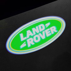 Greentech不變色路虎LED車門標誌燈正品替換左+右套組, 1套, 混合顏色