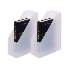 好物良品 桌上型文件架, 透明, 2個