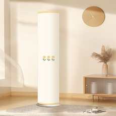 모디시 스탠드 고급 원형 스판 에어컨 커버, 꽃송이3개