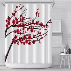 北歐簡約浴室浴簾 L65 款式15, 1個