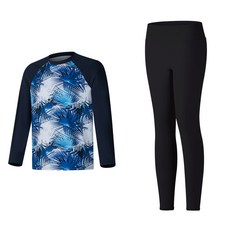 NAYASTYLE 女性寬鬆版長袖防磨衣 + 內搭褲 2207