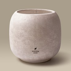 Morningscent 大理石紋路超輕量FRP歐式石材花盆 穩固換盆 植栽室內設計, 1個, A-11