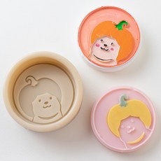 ANGLE THING MUKUMUKU 南瓜比熊矽膠模具, 混合顏色