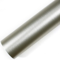 로즈로사 인테리어필름 헤어라인 메탈 시트지 RM15, 실버골드, 60cm x 10m