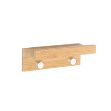 디지콘 북유럽 벽걸이 우드 코트랙 2단형 227 x 120 x 80 mm, 혼합색상, 1개