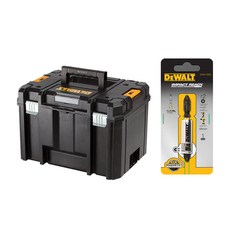 디월트 T STAK 공구 키트박스 DWST17806 + 토션비트 DWA13MS 세트, 1세트