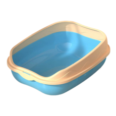 Bluefog 貓咪大型砂盆, 05 基本藍色