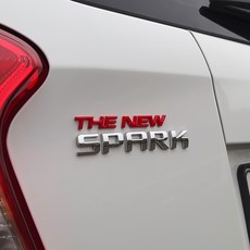 BibleAUTO 徽章字母汽車改裝貼紙, The New Spark, THE NEW 紅色