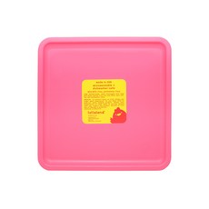 lollaland 孩童方形餐盤, 粉色, 餐盤