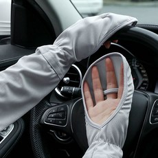 DeepTalk 防曬護手背網眼袖套 DT0726, 5個, 灰色