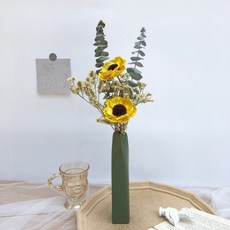 GAPANG 乾花+花瓶 DRYD020, 5 混合