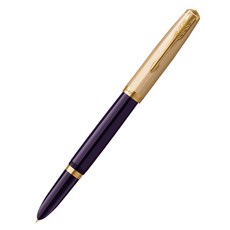 PARKER 51 Deluxe Plum GT鋼筆, F, 李子