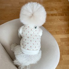 BYDAMSOOMI 小狗花朵胸針, 花的