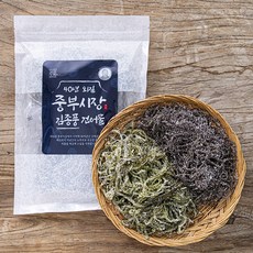 주일 40년외길 중부시장 김종풍 꼬들꼬들 해초 염장 미역줄기 200g + 꼬시래기 200g 세트, 1세트