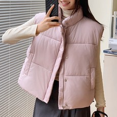 어썸풀 여성용 델몬 패딩 조끼 A24WV102426