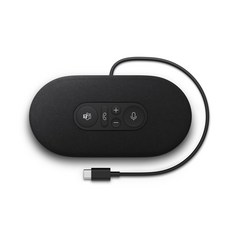 Microsoft 코리아 모던 USB-C 스피커, 8KZ-00009, 블랙