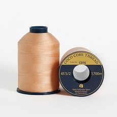 COTTONVILLE Coco Thread 優質縫紉線 45S/2 1700m, C016, 2入