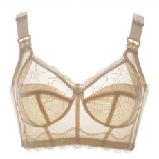 蕾絲肩扣式哺乳內衣