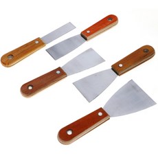 Ttajo半圓刮刀抹刀 5種組, 1組