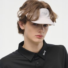 FILA 斐樂 高爾夫遮陽帽, 淺灰色, 1個